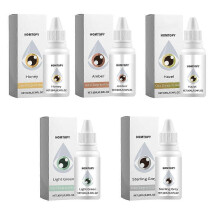 (10ml, green) Relieve Eye Fatigue Dryness Moisturizing Color Eye Drops Blurred Vision Eye Drops