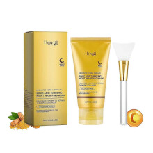 (1pcs) Best seller Kojic Turmeric Overnight Wrapping Off Mask For Spots Glowing Skin, Collagen Skincare