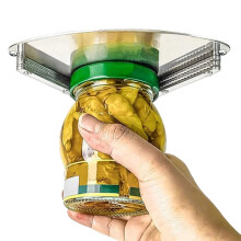 Mount- Cabinet Opener for Weak Hands and Seniors,Bottle Opener Tool, One-Handed Can Opener for Any Size Lid