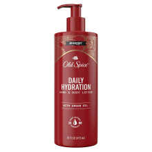 Old Spice Daily Hydration Hand & Body Lotion for Men, Swagger with Argon Oil, 16 Oz