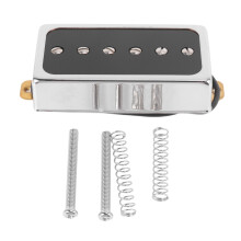 Micro-Guitare éLectrique P90 Taille Humbucker Microphone Simple Bobine PièCes et Accessoires de Guitare-Pont