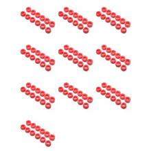 120 Pièces Séries / Lot Bras de Commande Inférieur Kit de Carrossage Arrière Bagues de Remplacement EP-CA0111 pour 88-05 Ek Eg Es Rouge