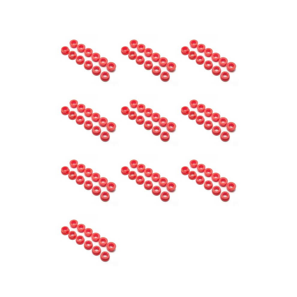 120Pcs/Lot Lower Control Arm Rear Camber Kit Replacement Bushings Ep-Ca0111 For 88-05 Ek Eg Es Red 4711551073578