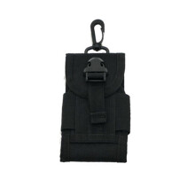 (Black) Inch Army 55 Tactical Bag For Mobile Phone Hook Cover Pouch Hard Wearing Case