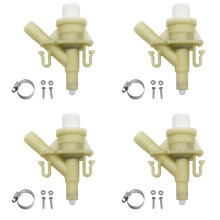 4X Kit de Valve D'Eau de Toilette à Commande au Pied 385311641 pour Remplacement de Toilette  300 310 320