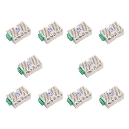10X Temperature Humidity Transmitter RS485 SHT20 Sensor Modbus RTU Acquisition Module Transducer High Precision