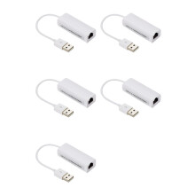 5X Network Card USB Type-C to Rj45 100M Driver-Free Network Card Converter Network Cable Adapter Ethernet Adapter B
