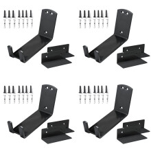 8X Wall-Mounted Bicycle Pedal Mounting Bracket Heavy-Duty Bicycle Fixed Hook Pedal Bicycle Storage Bracket