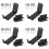 8X Wall-Mounted Bicycle Pedal Mounting Bracket Heavy-Duty Bicycle Fixed Hook Pedal Bicycle Storage Bracket 1