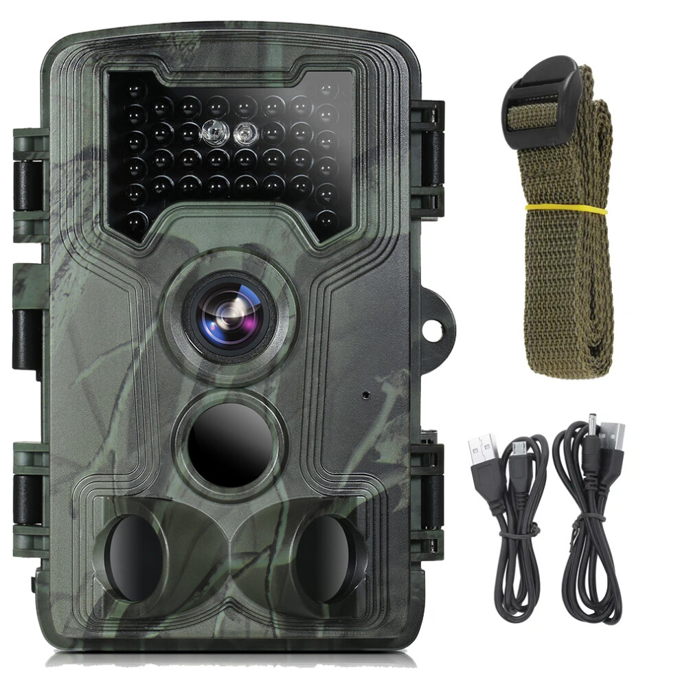 Hunting Trail Camera 36Mp Night Vision Wildlife Camera With Motion Activated Outdoor Trail Cam Trigger Wildlife Scouting 4017648541952