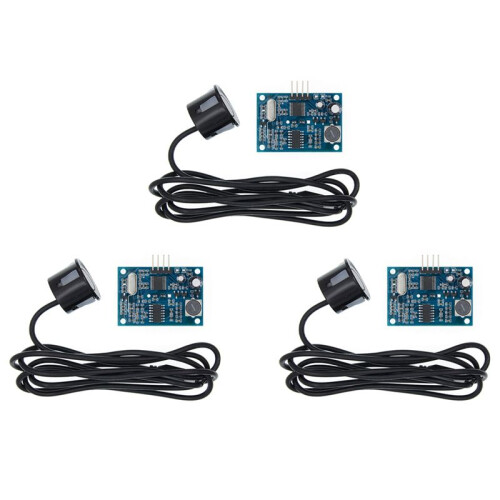 3 Set JSN-SR04T Integrated Ultrasonic Module Distance Measuring Transducer Sensor Waterproof for  Raspberry Pi