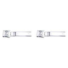 2X New Rear Tailgate Hinges Silver 55395401AC for 2007-2018