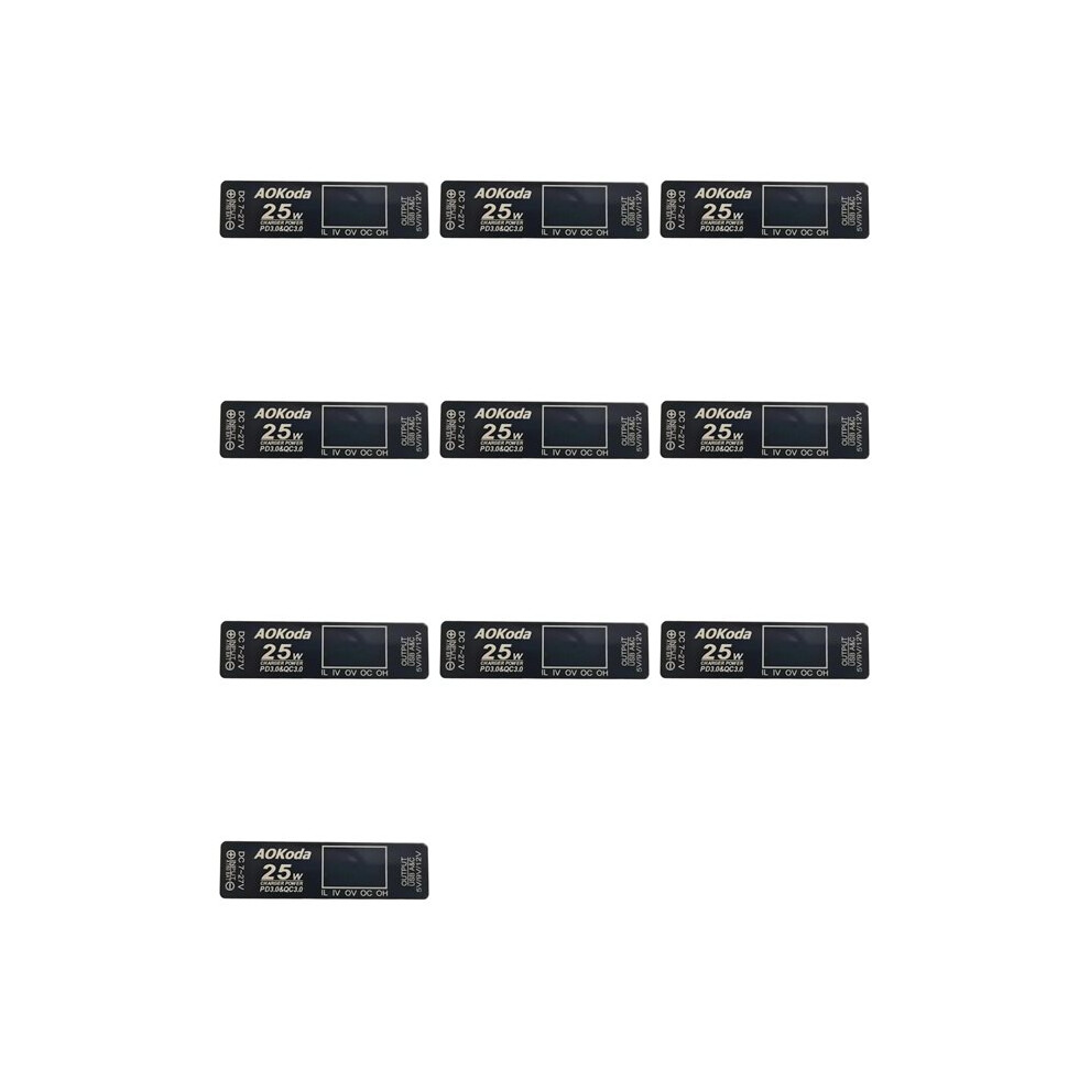 10X Aokoda Xt60 To Pd3.0 Lipo Battery Quick Charger Overload Protection Short Circuit Protection 4713842961335