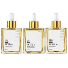 (3pcs) 50ml Goda Silk Body Oil Brightens Tightens Deeply Moisturizes Reduces Blemishes