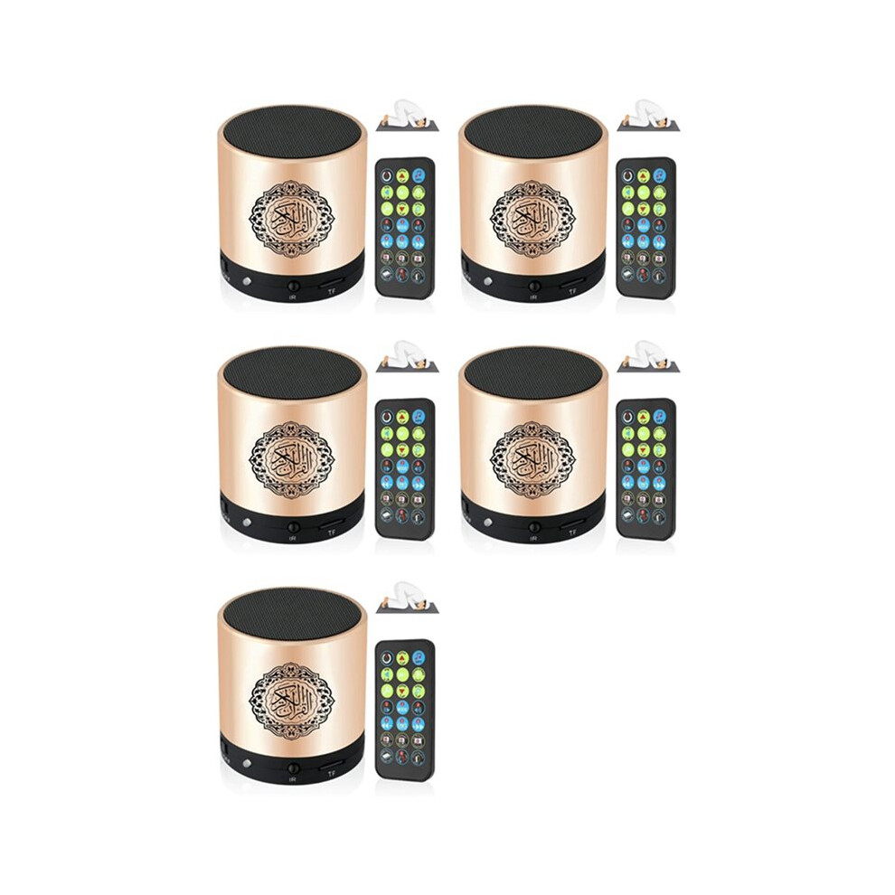 5X Quran Muslim Speaker, Koran Translation Small Portable Remote Control Mp3 Fm If Player 4712976381835
