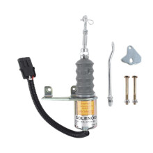 24V Engine Cutting Solenoid Valve Fuel Cut-Off Solenoid for Coil 6CT 8.3 3964628 3991168 SA-4941-24