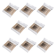 800Pcs/Pack Disposable Cotton Swabs Bamboo Cotton Buds Cotton Swabs Ear Cleaning Wood Sticks Makeup Health Tools Tampons