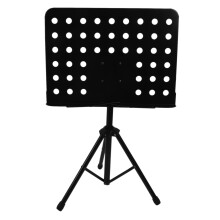 50 x 35cm Sheet Music Stand Folding Metal Music Score Tripod Stand Holder with Widened Thickened Large Panel for All Musical Instrument