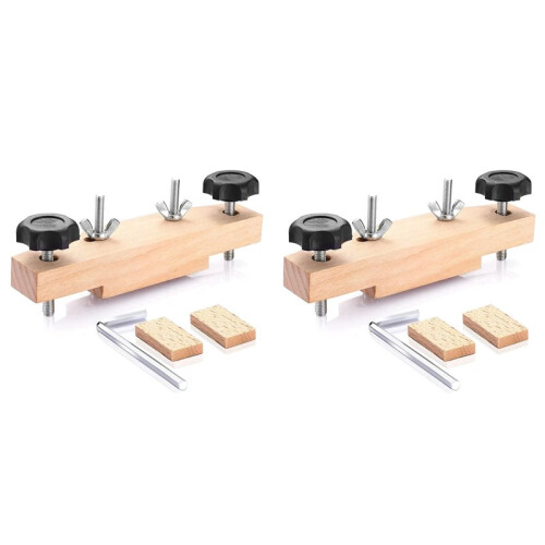 2X Guitar Bridge Clamp, Entry Level Bridge Clamp Acoustic ,for Classical/Acoustic Guitar Accessory Luthier Tools