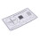 4X Microscope Correction Ruler Optical Micrometer Correction Sheet Precision Instrument Film Calibration Plate,B 2