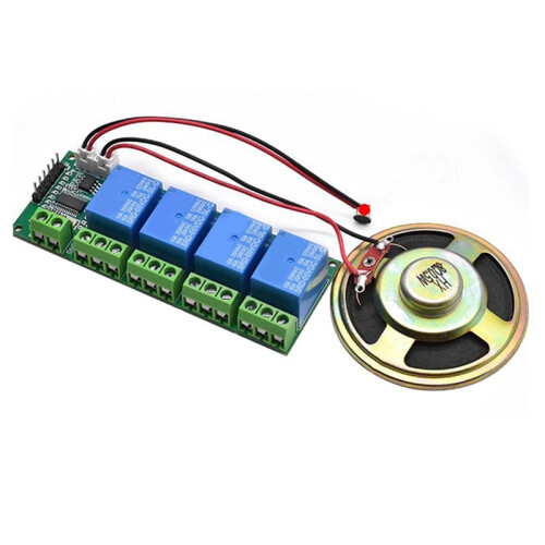 2X AI Intelligent Voice Recognition Module 4CH Offline Voice Control  Module Support Custom Voice for DIY 1