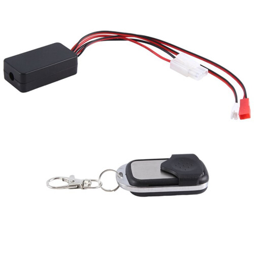 4X Portable Automatic Simulated Winch Controller Wireless Remote Control Receiver for Axial SCX10 1/10 RC Crawler Car