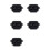 5X Tf- Lidar Range Sensor Module 8M Range Low Power Tof Range Principle 1