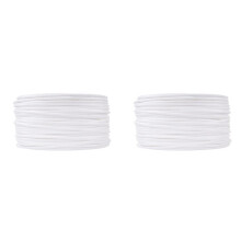 2X Wicker Repair Material Flat Synthetic Rattan Weaving Material Plastic Rattan for Knit Repair Chair Table, Basket
