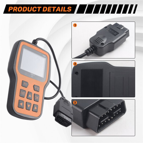 1pc OBD2 Diagnostic Scanner Professional Engine Fault Detector Code Reader and Clearer OBD2 Car Engine Diagnostic Tool 2