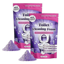 (2bags) 1-3x Fizzclean Toilet Foam Cleaner for Sparkling Clean Toilet