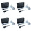 4X  Theremin Musical Electronic Instrument with Screen Display Gift Black 1