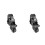 2X Steel Construction Front Wheels,Caster Wheel Kit Fit for  Rolling Tool Box for Packout Toolbox,200 Lbs 1