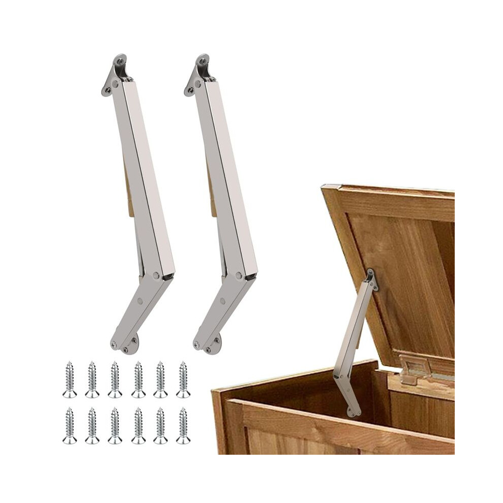 2 Pack 150N Gas Strut Spring Hinges For Heavy Lids To Keep Stay,Slow Down And Soft Close, Hydraulic Hinges 4711830260521