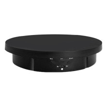 Photography Turntable Electric Rotating Display Stand 360 Degree with Remote Control Motorized Turntable for or Videos A