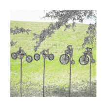 (Frog) (Frog) Vintage Bicycle Metal Wind Spinner - Garden Yard Lawn Decoration
