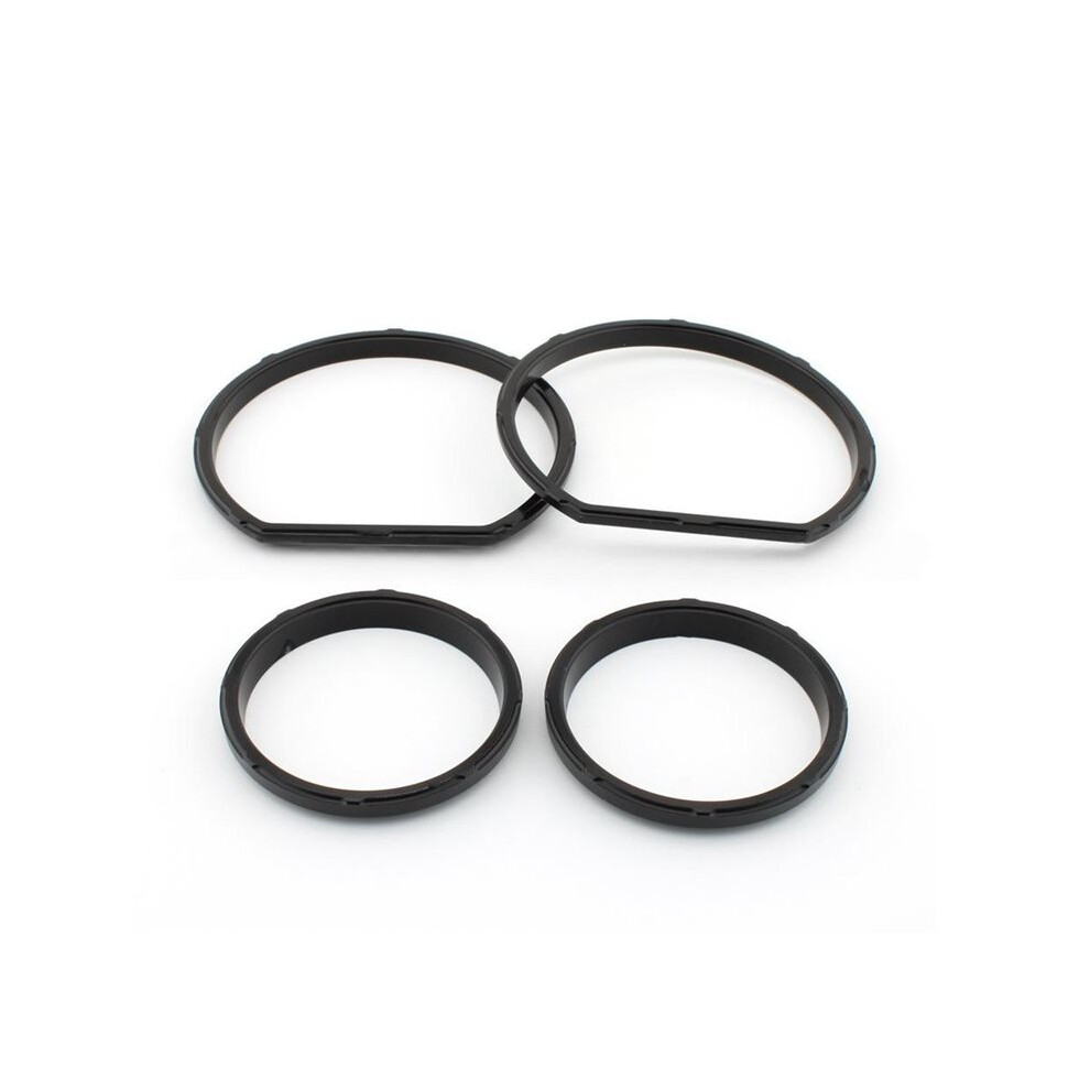Motorcycle Instrument Board Bezel Kit Speedometer Trim Ring Inserts For Electra Glide Road Glide Tri Glide 14- 4713710893546