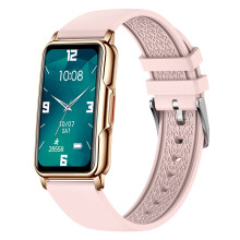 (pink) Smart Bracelet Women Smartwatch Men Heart Rate Monitoring Waterproof 20 Sports mode Smart Watch For Ladies  Gift