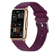 (purple) Smart Bracelet Women Smartwatch Men Heart Rate Monitoring Waterproof 20 Sports mode Smart Watch For Ladies  Gift