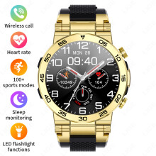 Smart Watch Men Outdoor Sports Full Touch Screen Health Monitoring Waterproof Smartwatch For IOS Android