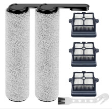 Brosse Rouleau et Filtre HEPA pour L'Aspirateur Sans Fil pour Floor One S7 Stretch Ultra S7 Stretch Steam S9 Artist