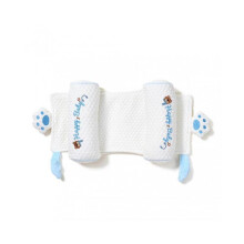 (Strawberry Cherry) (Little Bear Baby) Newborns Baby Shaping Pillow Head Support Ergonomic Baby Pillow Prevent Flat Head Syndrome