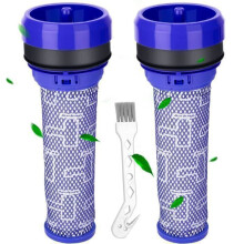 Pack of 2 Pre-Motor Filters for Vacuum Cleaners, Dyson Canister Vacuum Cleaners, Filter DC33 DC37 DC39 DC28C DC53