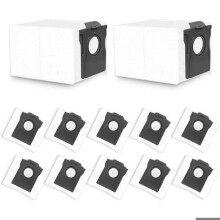 Dust Bags - WORLDWIDE - Compatible with Dreame X40/X50/L40/L40s/D10 Plus Gen2/L10s - 12-Piece Bag Kit - Collection Bag
