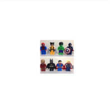 8Pcs Avengers Super Hero Comic Mini Figures Dc Minifigure Gift Fits