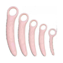 2025 New QoQiu 5-Pack Silicone Pelvic Floor Muscle Dilator Trainer SetPelvic Wand Massager for WomenPelvic Floor Muscle Trainer, Pelvic Floor Strength