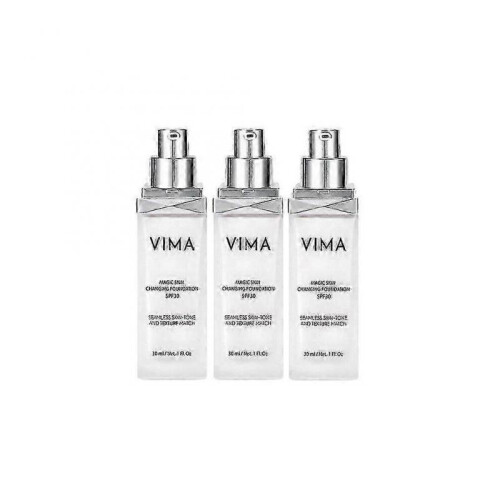 3X Vima Changing Foundation, Vima Cosmetics, Vima Color Changing Foundation 20% C3