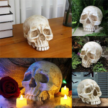 Skull Decoration Skull, Day of the Dead Decoration Human Skull Resin Model Art