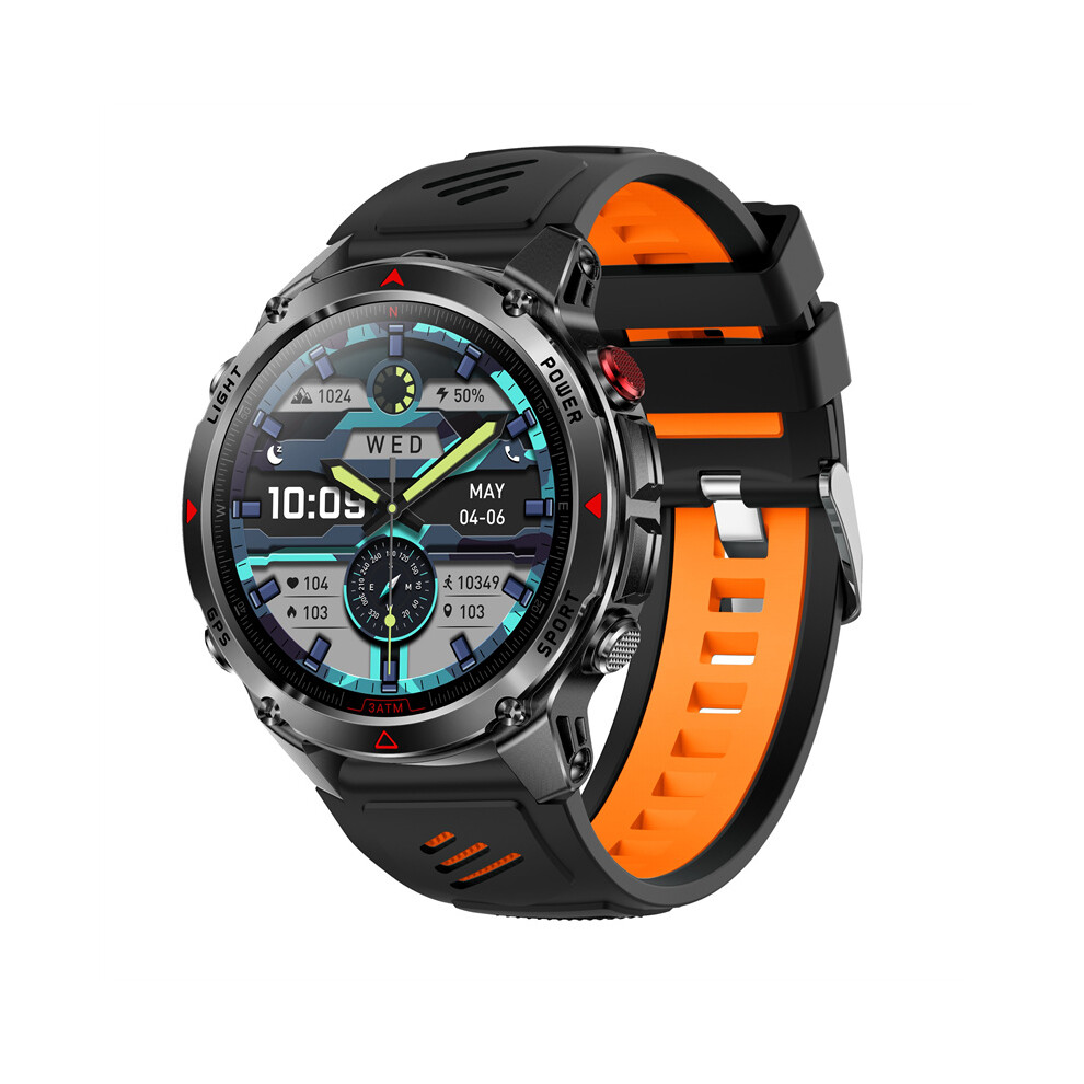 Smart Watch-Military Built-In Gps Positioning Compass Barometric Altimeter Flashlight Outdoors Sports Fitness Smartwatches 6900890404091