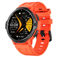 (Orange) Smartwatch Fitness Clock 3ATM Waterproof Sports Wrist Smart Watches for Man Woman Luxury