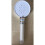 White 5-Function Shower Head with 5 Spray Modes, 8.5x25cm High Pressure 1
